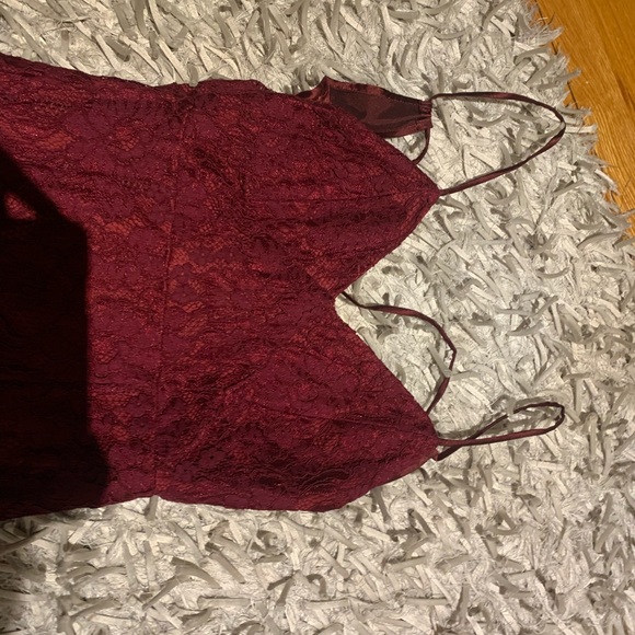 Lulus Lace Bodycon Dress - Picture 4 of 10